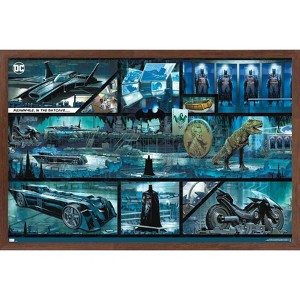 Trends International DC Comics Batman - The Batcave Framed Wall Poster Prints - 1 of 4
