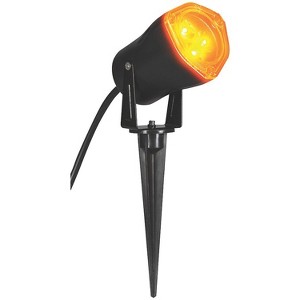 Gemmy Outdoor Flickering LED Light - 5 in x 4 in - Orange - 1 of 1