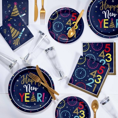 New Year Countdown Deluxe Party Supplies Kit