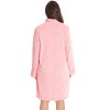 Just Love Plush Zipper Lounger Short Robe - 3 of 3