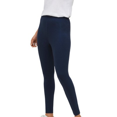 ellos Women's Plus Size Leggings, 2X - Navy