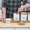 AuldHome Design Farmhouse Canisters, 3pc Set; Rustic Storage Containers for Coffee, Tea and Sugar - 4 of 4