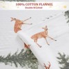 Festive Christmas Sheet Set, Ultra Soft Brushed Microfiber Bedding, 16" Deep Pocket Fitted Sheet, Flat Sheet & 2 Pillowcases, for Winter Holiday - 4 of 4