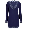 Adore Me Women's Hasina Sleepshirt Sleepwear XL / Medieval Blue. - 4 of 4