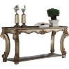 Royal Hampton Sofa Table with Bottom Shelf in Golden Brown - 2 of 4