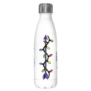 Marvel Hawkeye Bullseye Logo Stainless Steel Water Bottle - 1 of 3