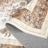Garvee Soft Floral Area Rug-Stain Resistant-Non Slip Indoor Thin Carpet for Under Dining Table, Bedroom, Nursery Home Office - 3 of 4