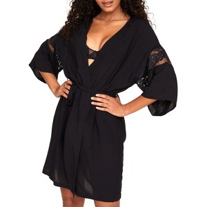 Adore Me Women's Desirae Robe Sleepwear - 1 of 4