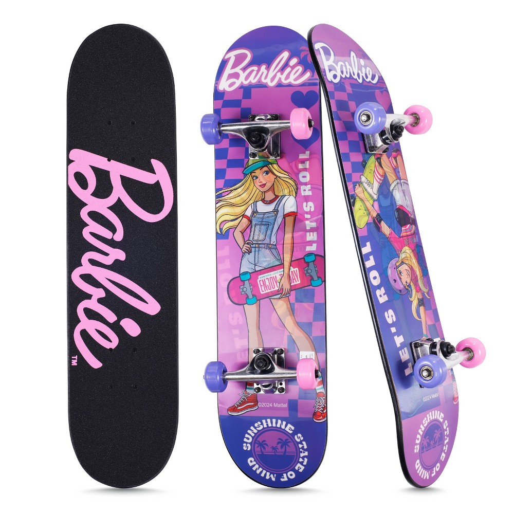 Photos - Skateboard Barbie 31'' Lenticular Deck Standard  - Pink 