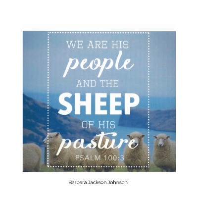 We Are His People and the Sheep of His Pasture - by  Barbara Jackson Johnson (Paperback)
