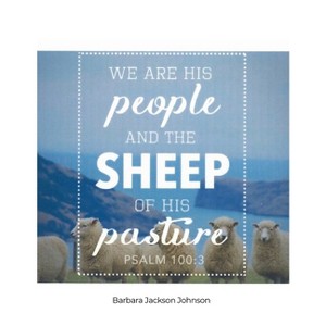 We Are His People and the Sheep of His Pasture - by  Barbara Jackson Johnson (Paperback) - 1 of 1