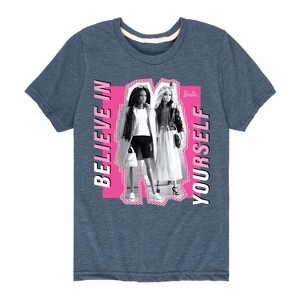 Boys' - Barbie - Believe In Yourself Short Sleeve Graphic T-Shirt - 1 of 4