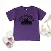 The Juniper Shop Happy Halloween Arch Distressed Toddler Short Sleeve Tee - 2 of 4