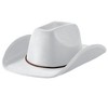 Joyfy Cowboy Hat for Adults and Kids, Western Cowboy Hat for Halloween Costume Accessory - 4 of 4