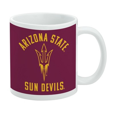Arizona State University Sun Devils Ceramic Coffee Mug Novelty Gift Mugs for Coffee Tea and Hot Drinks 11oz White