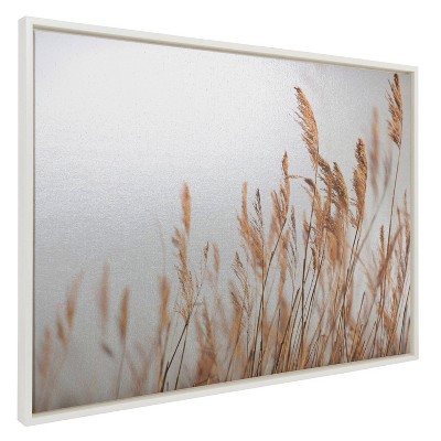 Sylvie Marsh Grass No 4 Framed Canvas by Crystal Lynn Collins - Kate & Laurel All Things Decor