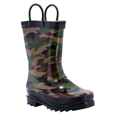 boys green rainboots