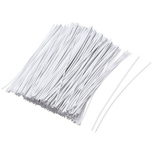 Unique Bargains Metallic Plastic Decorative Twist Ties 1000 Pcs - 1 of 4