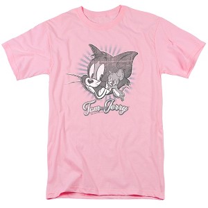 Tom And Jerry Classic Pals Adult T-Shirt - 1 of 4