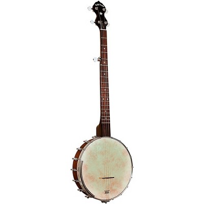 Gold Tone Cripple Creek Left-Handed Banjo Clawhammer Package Vintage Brown