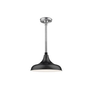Millennium Lighting R Series 1 - Light Pendant in  Satin Black - 1 of 1