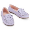 Collections Etc Perforated Moccasin Shoes - 2 of 4