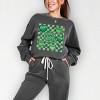Simply Sage Market Women's Lightweight Garment Dyed Graphic Sweatshirt St. Patrick's Affirmations - 2 of 4