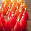 Vance Kitira 2.5" Petite Timber Pears - Set of 12, Red - 3 of 4