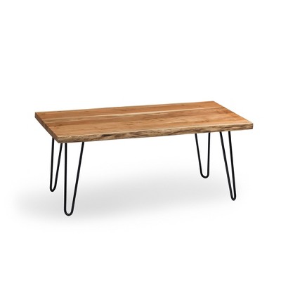 target wood coffee table