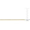 Everly Jewelry - 14K Yellow Gold1mm Diamond-cut Flat Curb Bracelet - 9 in - 2 of 4