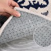 Non-Shedding Non Slip Area Rug, Medallion Textured Carpet, Vintage Floral Floor Carpet for Dining Room Home Office Playroom Dorm Living Room Bedroom - 3 of 4