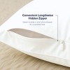 Kickoff 100% Bamboo Viscose Pillowcases Only, Hidden Zipper, Cooling Breathable, Bedding Pillow Covers for Hot Sleepers - 4 of 4