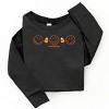 SmileyWorld Candy Corn Outlines - Toddler Long Sleeve Graphic Tee and Youth Long Sleeve Graphic T-Shirt - 2 of 4