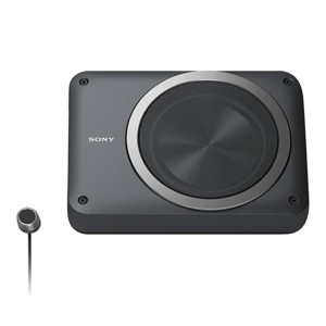 Sony Mobile XS-AW8 8 in. Compact Powered Under Seat Subwoofer with Remote Volume Control - 1 of 4