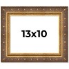 PosterPalooza | Photo Size Museum Gold Picture Frame - UV Acrylic, Foam Board Backing, Hanging Hardware - 2 of 4
