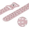 HTUTWOO Silicone Band Compatible with Apple Watch Band 38mm 40mm 41mm 42mm 44mm 45mm,Watch Bands for iWatch Ultra SE Series Series 8 7 6 5 4 3 2 - 3 of 4