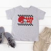 The Juniper Shop Checkered Game Day Toddler Short Sleeve Tee - image 2 of 2