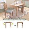 3-Piece Dining Set with Drop Leaf Table and 2 Upholstered Chairs - 2 of 4