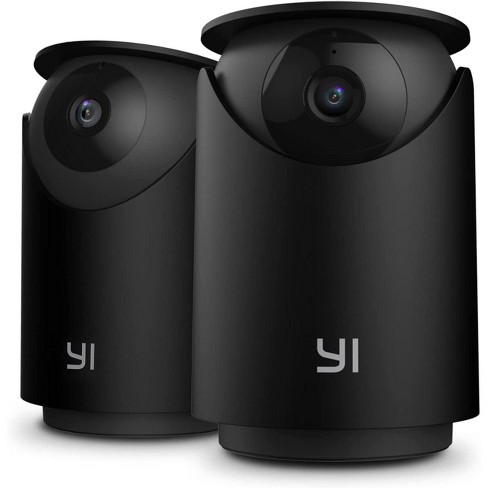 YI Dome U Pro Security Camera, 2K HD IP Cam Pan Tilt WIFI 360-degree 2-Way  Audio