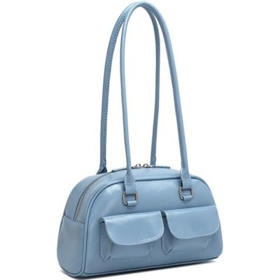 BEAFUP Y2K Shoulder Bag for Women, Small Purse, Trendy Retro Women's Shoulder Handbags Purses with Multiple Pockets, Zipper Closure