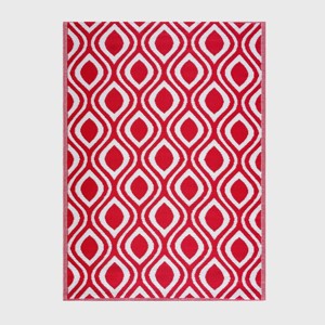 Playa Rug Venice Plastic Rectangle Woven Indoor Outdoor Floor Mat - 1 of 4