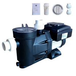 Pool Pump Pumps Above Ground Drain Cover Water Solar 2hp Tarpaulin Swimming Motor Variable Speed 1.5 Hp Pond Small Booster Horsepower Filter Pools - 1 of 4
