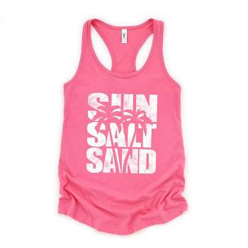 Simply Sage Market Women's Sun Salt Sand Graphic Racerback Tank