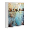 Stupell Industries Abstract Perched Birds, 17" x 17" - 3 of 4