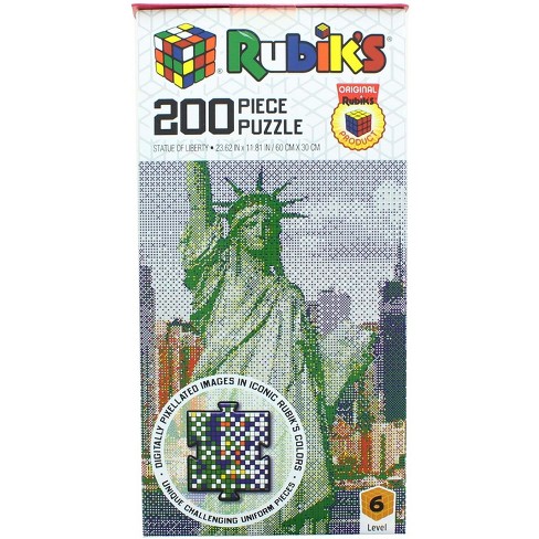 Rubik's Statue Of Liberty 200 Piece Jigsaw Puzzle