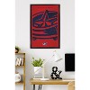 Trends International NHL Columbus Blue Jackets - Logo 25 Framed Wall Poster Prints - 2 of 4