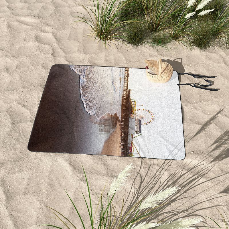 Bree Madden Santa Monica Sunset Picnic Blanket - Deny Designs, 3 of 4