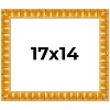 PosterPalooza | 17x14 Bamboo Picture Frame, UV Acrylic, 4 Finishes - Brown, Black, Gold, and Natural - 2 of 4