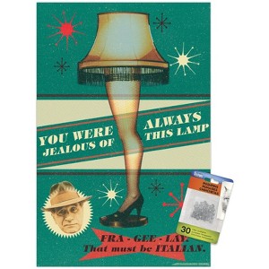 Trends International A Christmas Story - Jealous Of This Lamp Unframed Wall Poster Prints - 1 of 4
