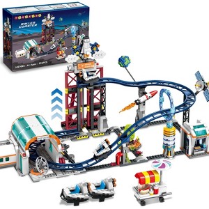 HogoKids Space Roller Coaster Building Toy,926PCS Coaster Space Rollercoaster Adventure Park for Adults and Kids Ages 6+ - 1 of 4